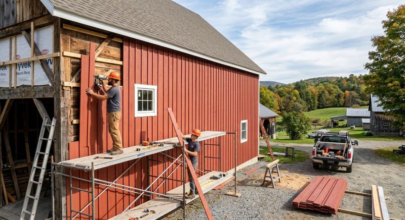 Barn Siding Installation in Fayetteville, NC