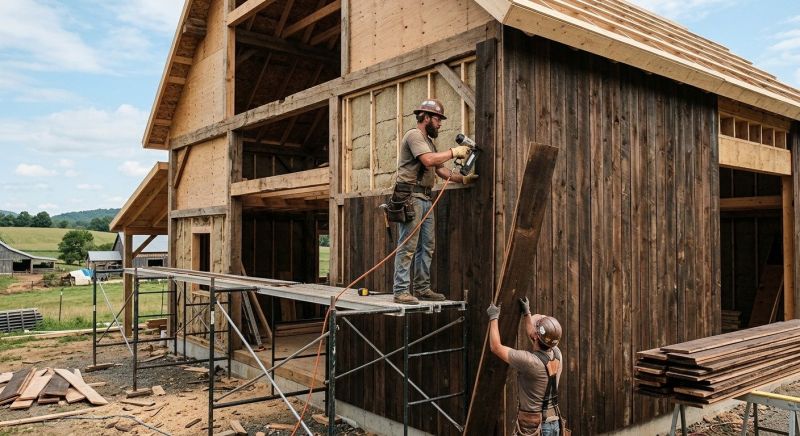 Barn Siding Installation in Southern Pines, NC