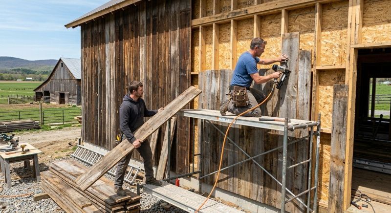 Barn Siding Installation in Spring Lake, NC