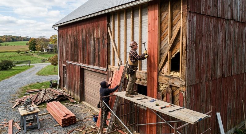 Barn Siding Replacement in Raeford, NC