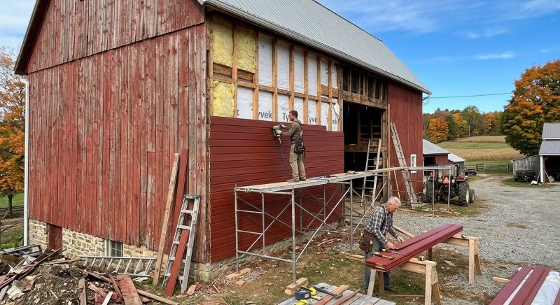 Barn Siding Replacement in Stedman, NC