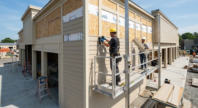 Commercial Siding Installation in Fayetteville, NC