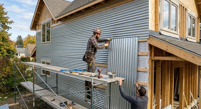 Corrugated Siding Installation in Fayetteville, NC