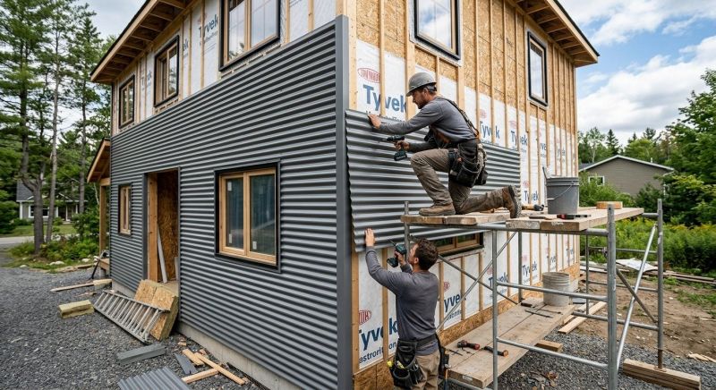 Corrugated Siding Installation in Fayetteville, NC