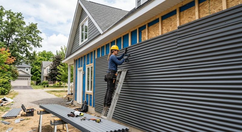 Corrugated Siding Installation in Fayetteville, NC
