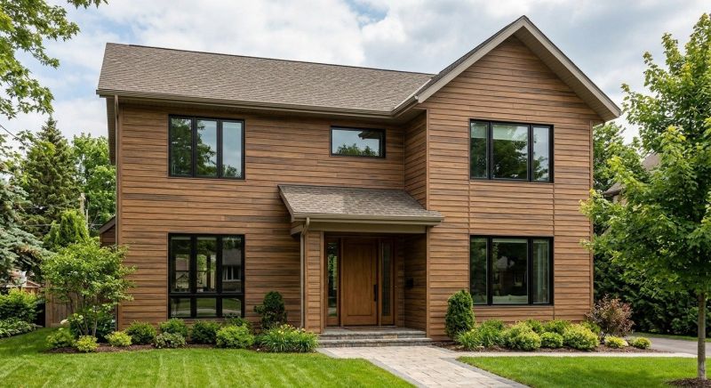 Faux Wood Siding Installation in Vass, NC