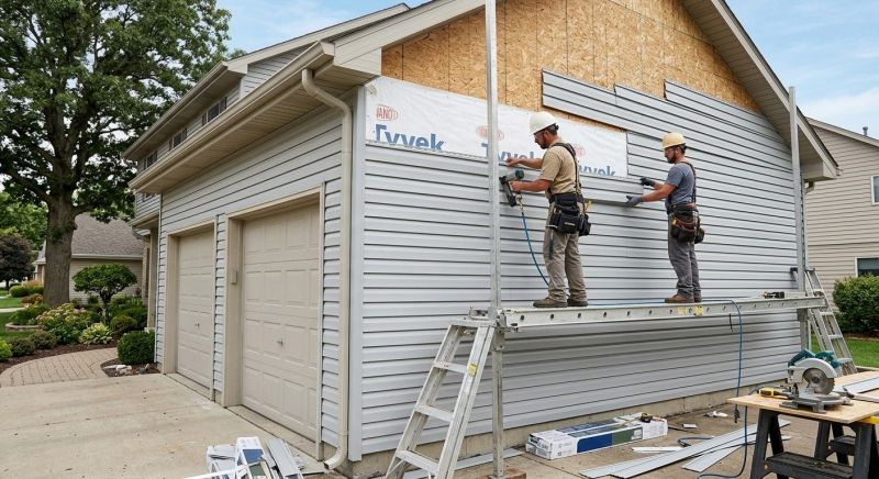Garage Siding Installation in Fayetteville, NC
