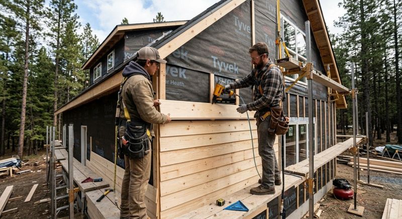 Hardwood Siding Installation in Hoke County, NC