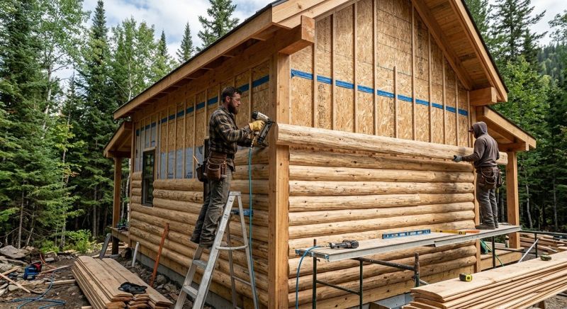 Log Siding Installation in Cameron, NC