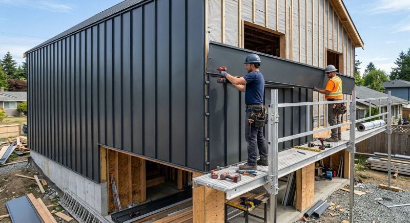 Metal Cladding Installation in Fayetteville, NC
