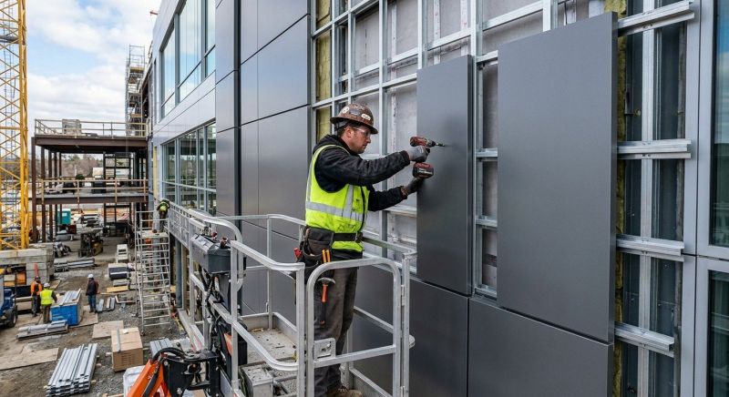 Metal Paneling Installation in Fayetteville, NC