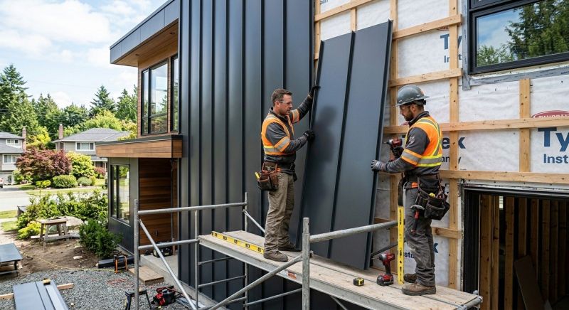 Metal Siding Installation in Hoke County, NC
