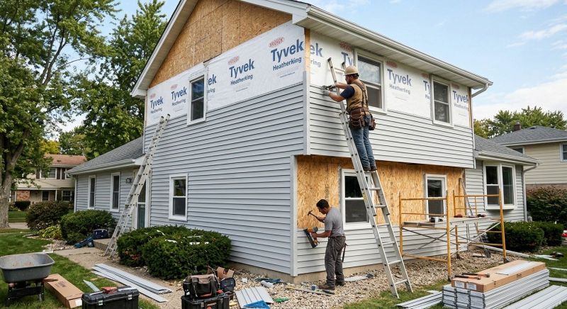 Residential Siding Installation in Fayetteville, NC