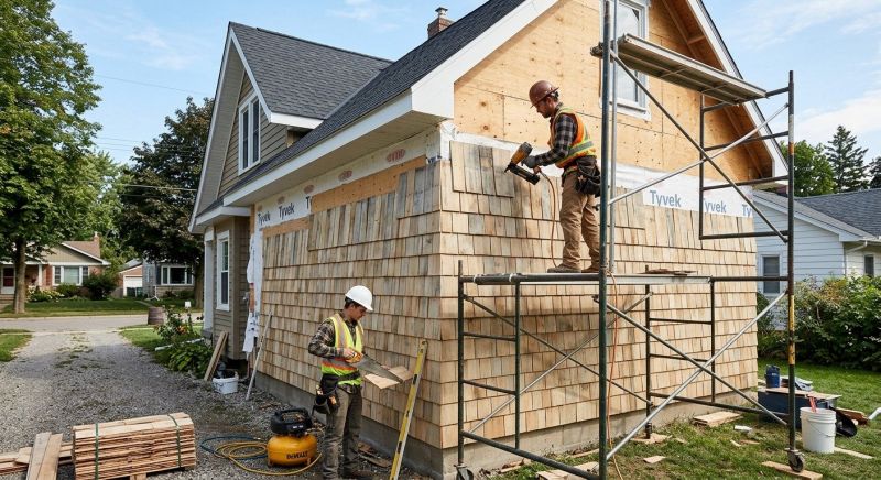Shake Siding Installation in Aberdeen, NC