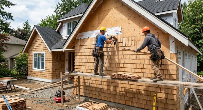 Shake Siding Installation in Fayetteville, NC