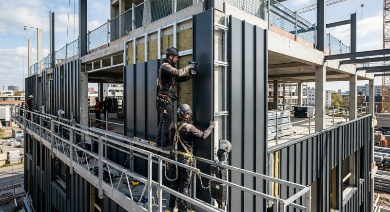 Steel Cladding Installation in Fayetteville, NC