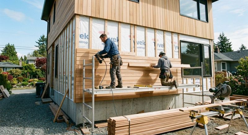Wood Cladding Installation in Red Springs, NC