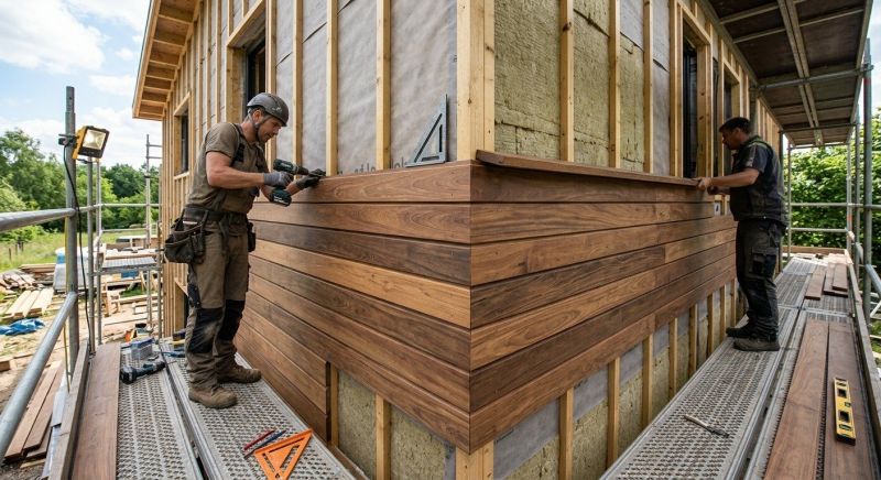 Wood Cladding Installation in Southern Pines, NC