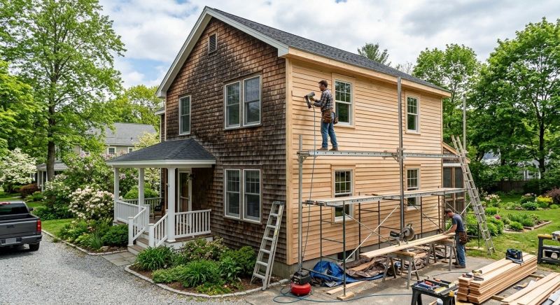 Wood Siding Installation in Spring Lake, NC
