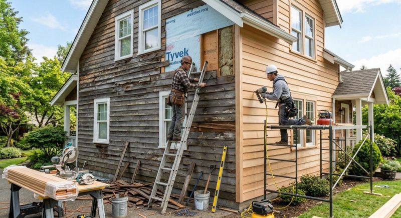 Wood Siding Installation in Vass, NC